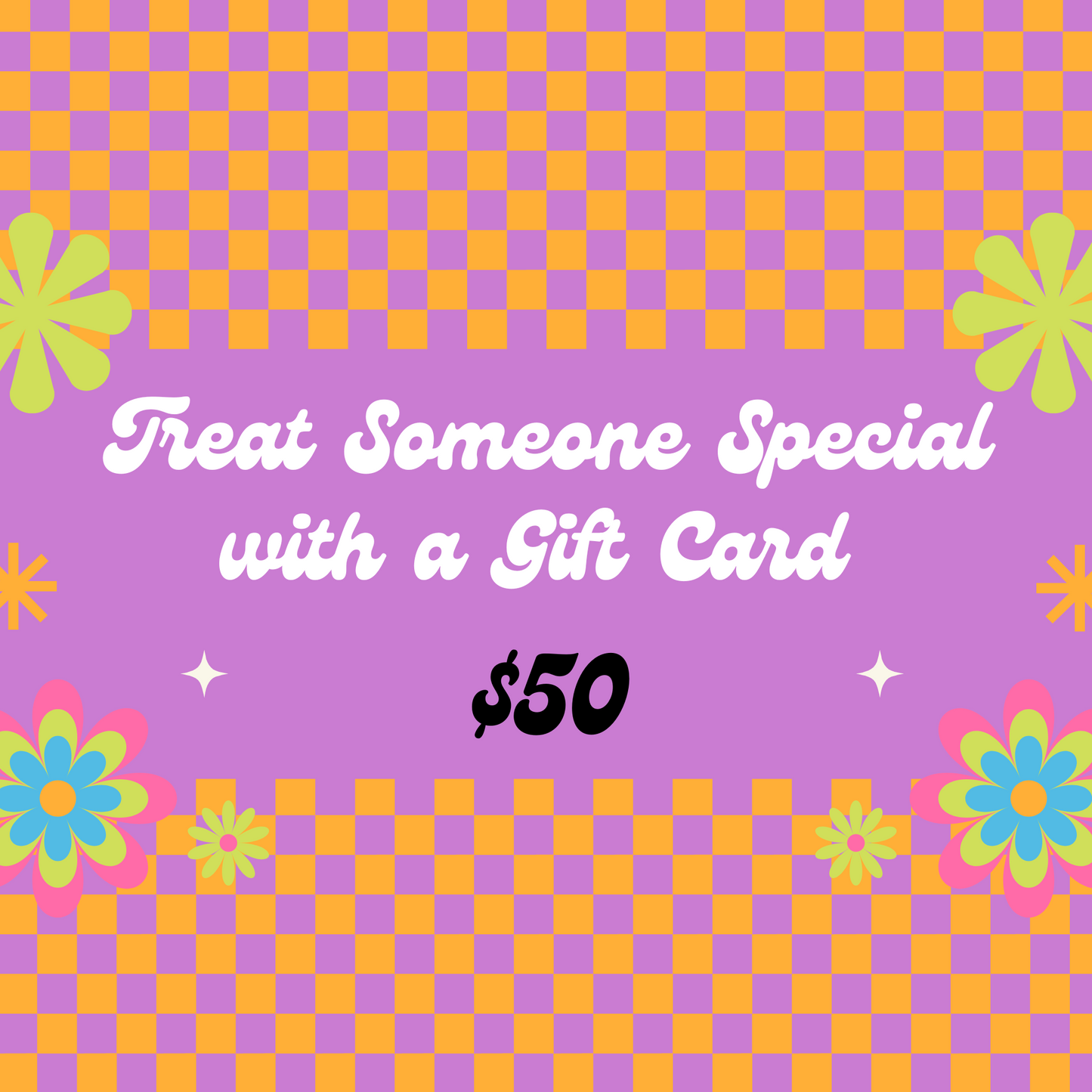 Gift Card from Busy Bee Blossom for $50. Let someone special choose their gift.