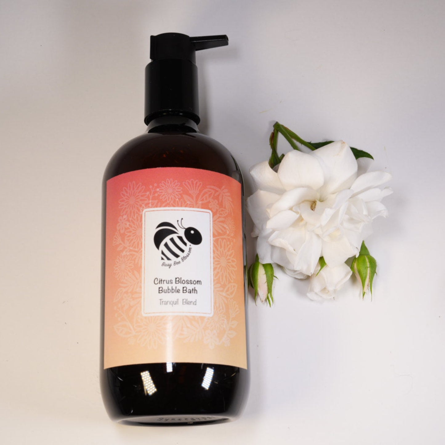 Citrus Blossom Bubble Bath tranquil blend of Mandarin, Eucalyptus, Lemongrass, Cardamom, Peppermint