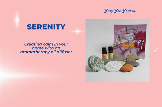 Creating calm at home with an aromatherapy oil diffuser