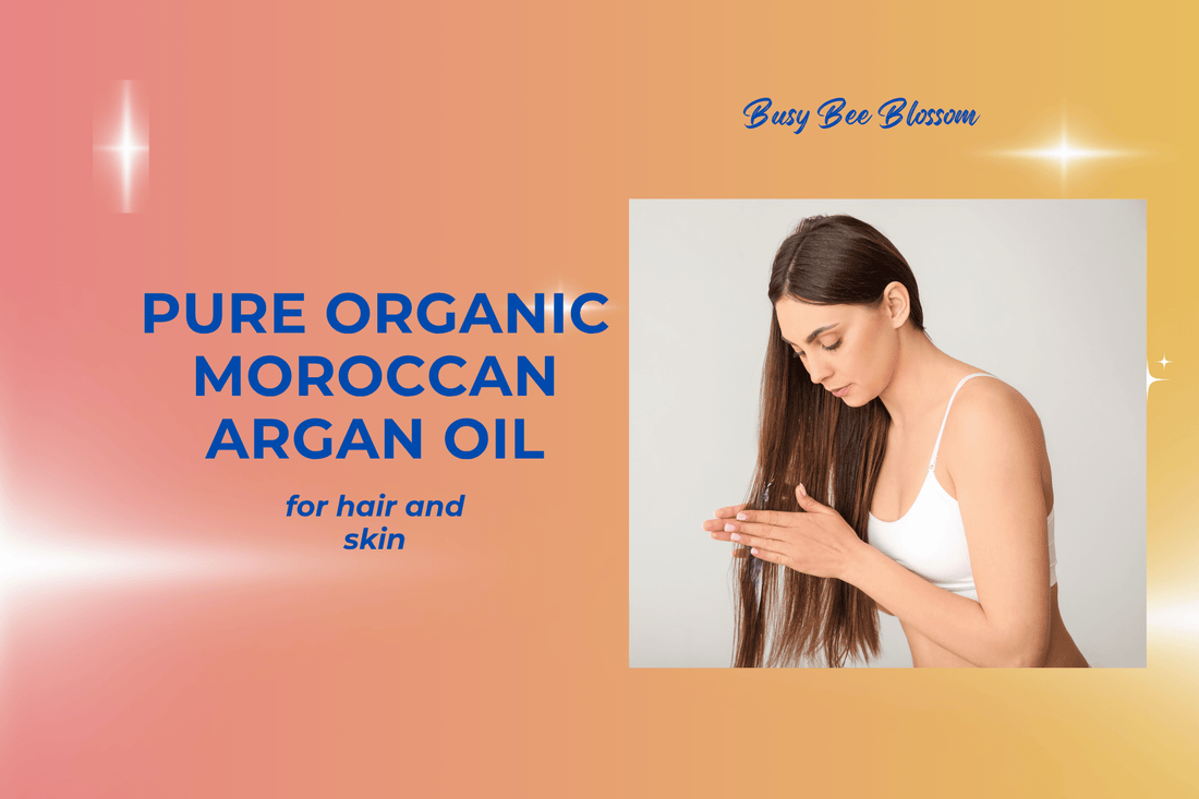 Pur Organic Moroccan Argan Oiil for face, hair and body.