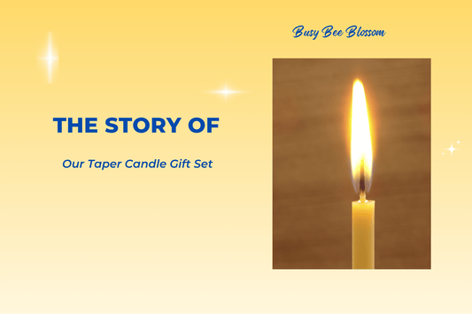 From Beeswax to Ceramic: The Story Behind Our Taper Candle Gift Set