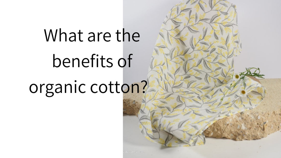What are the benefits of organic cotton and what standards are used for cotton grown in Australia?