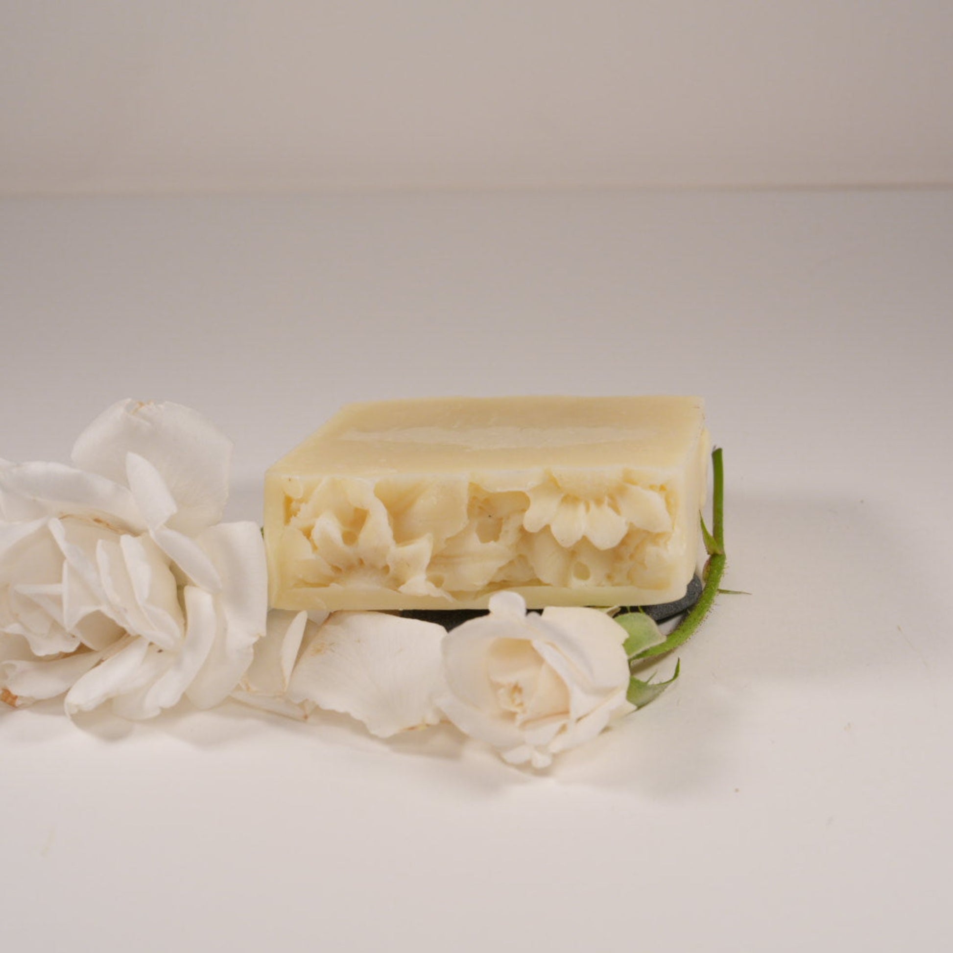 Eucalyptus Cleansing Soap Bar with roses