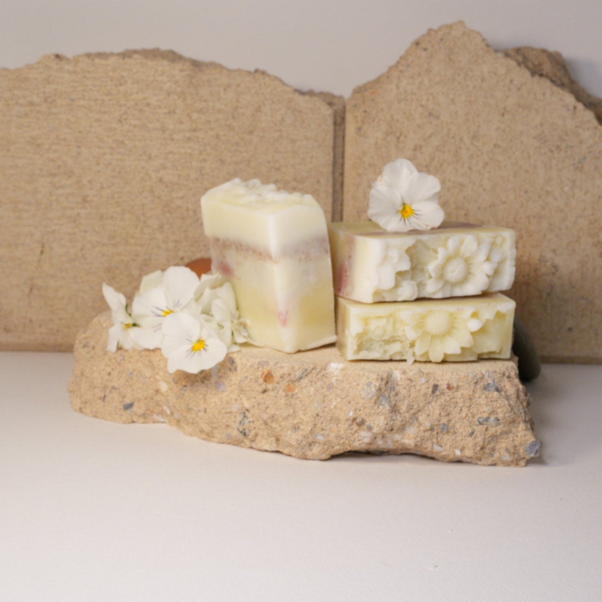 West Australian Sandalwood Cleansing Soap Bars with no labels