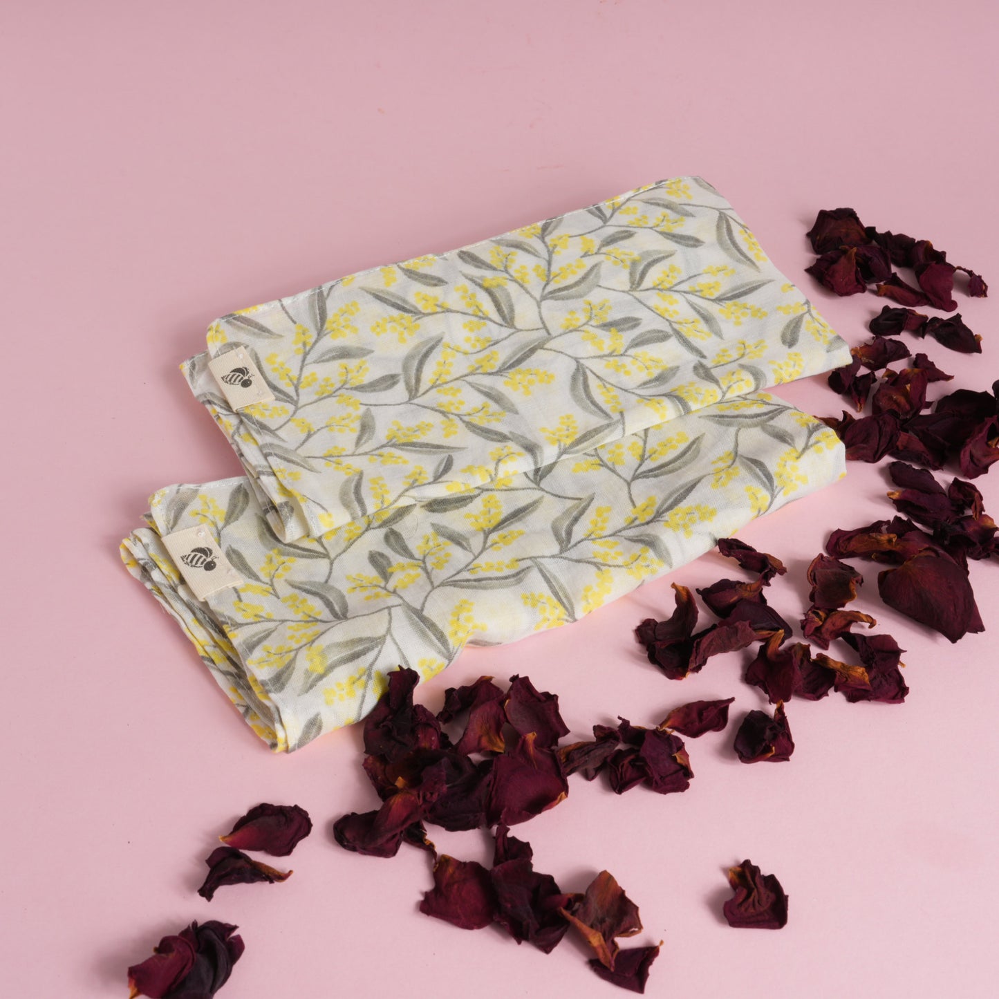 Reusable muslin face cloth for gentle cleansing